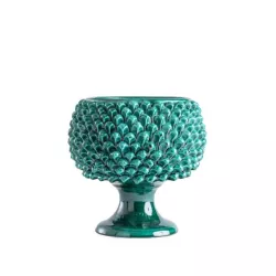 PINE CONE VASE, SICILIAN...