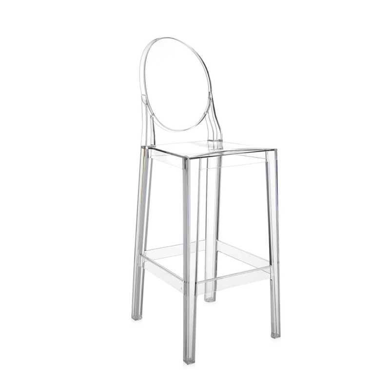 HIGH STOOL, ONE MORE TRANSPARENT