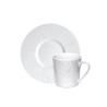 SET DI 4 TAZZE ESPRESSO, WHITE NATURE