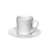 SET DI 4 TAZZE ESPRESSO, WHITE NATURE