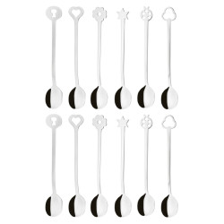 SET OF 12 PARTY SPOON,...