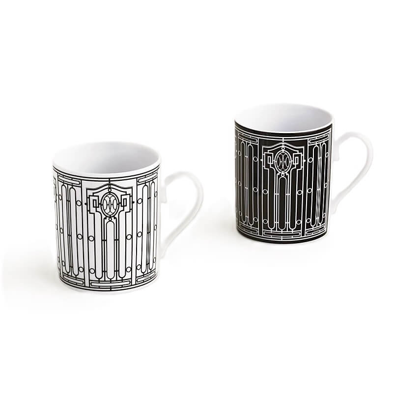 SET DI 2 MUG n.1 + n.2, H DECO 37135P