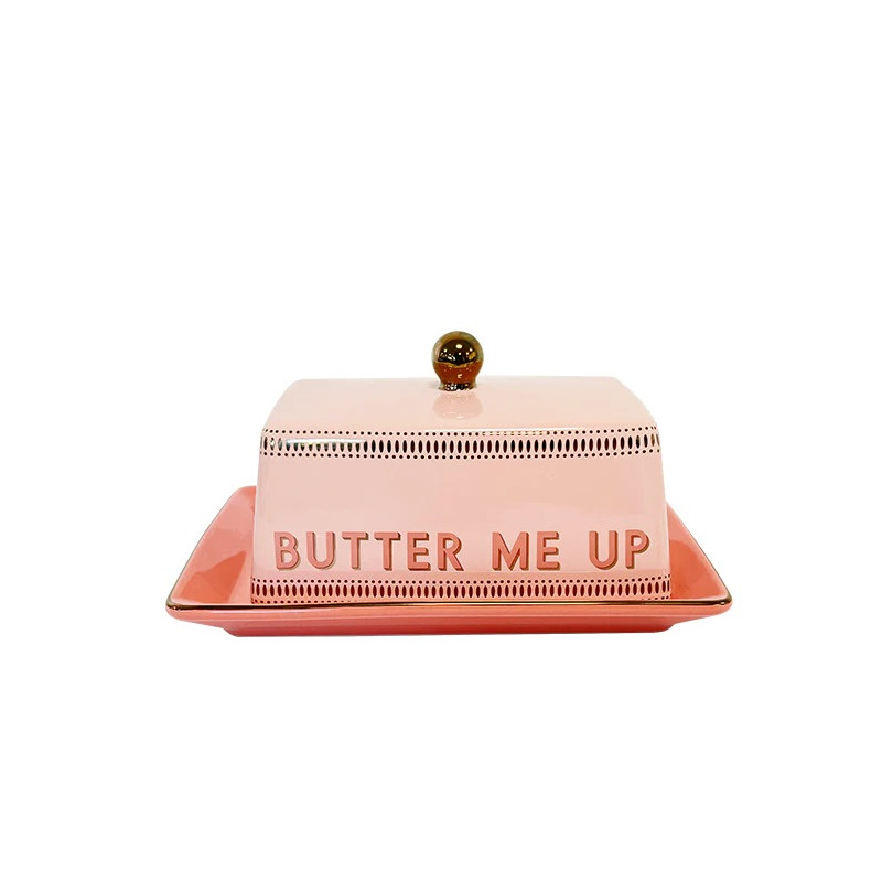 BUTTER DISH WITH LID