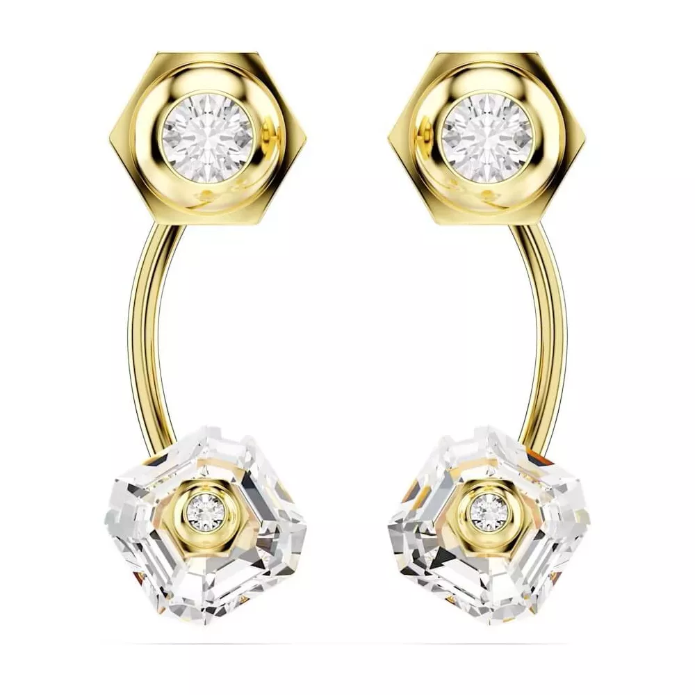 NUMINA EARRINGS JACKETS, GOLD PLATED, 5677980