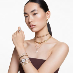 NUMINA EARRINGS JACKETS, GOLD PLATED, 5677980