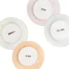 SET 4 PIATTI FRUTTA 20 CM, SLOGAN