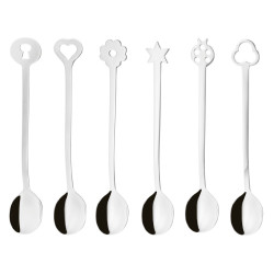 SET OF 6 PARTY SPOON,...