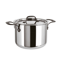 POT WITH LID, 24 CM HOME CHEF