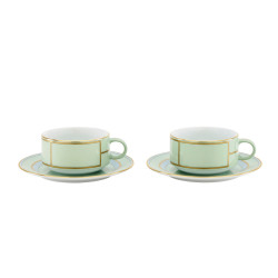 SET OF 2 TEA CUPS, DIVA