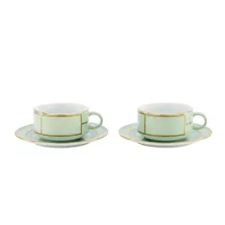 SET OF 2 TEA CUPS, DIVA