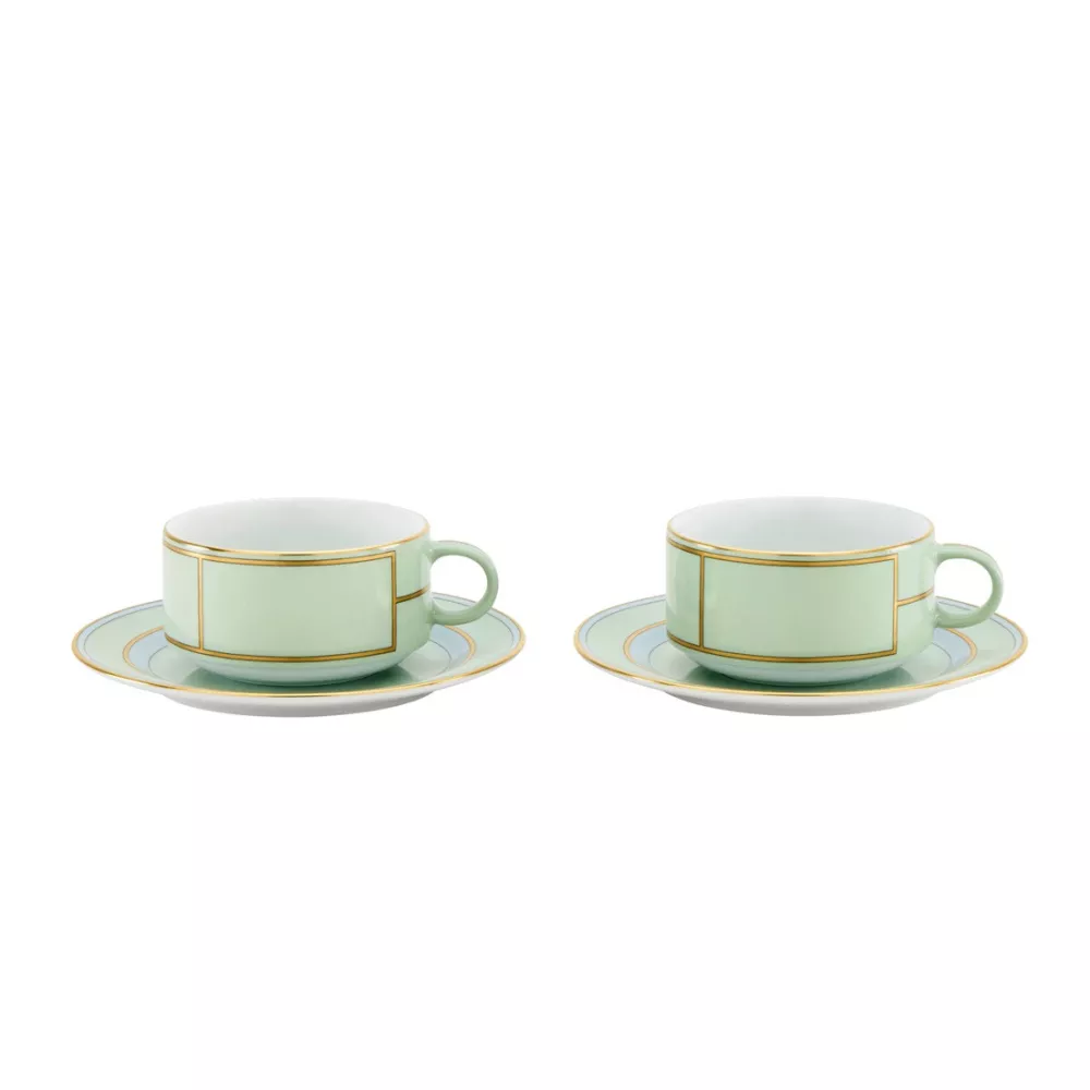 SET OF 2 TEA CUPS, DIVA
