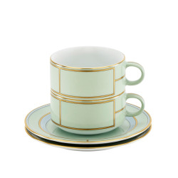 SET OF 2 TEA CUPS, DIVA