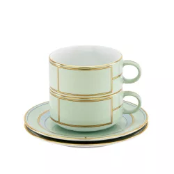 SET OF 2 TEA CUPS, DIVA
