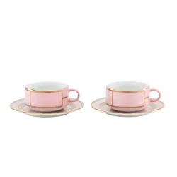 SET OF 2 TEA CUPS, DIVA