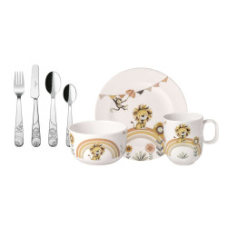 TABLE SET FOR KIDS, 7 PIECES LIKE A LION
