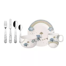 SET OF 4 KID CUTLERY, WALK...