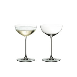 SET OF 2 COUPE GOBLETS,...