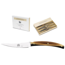 SET OF 6 TABLE KNIVES,...