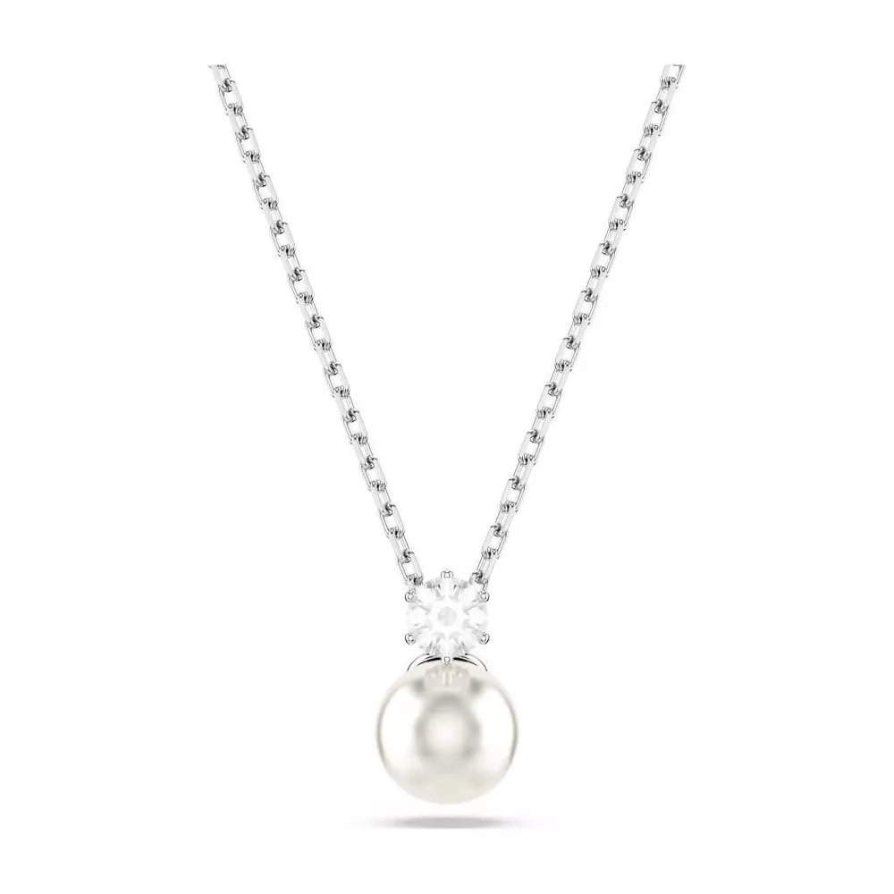 MATRIX PENDANT WHITE, RHODIUM PLATED  5693897
