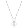 MATRIX PENDANT WHITE, RHODIUM PLATED  5693897