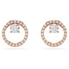 CONSTELLA STUD EARRINGS, ROUND CUT