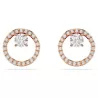 CONSTELLA STUD EARRINGS, ROUND CUT