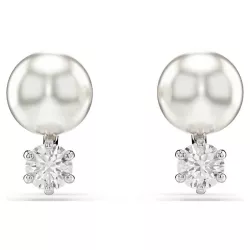 MATRIX STUD EARRINGS WHITE,...