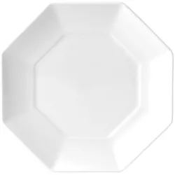 PORCELAIN OCTAGONAL DESSERT...