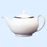 PORCELAIN TEAPOT STERLING