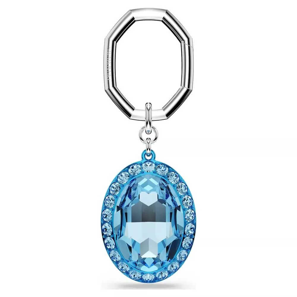 PORTACHIAVI LUCENT, AZZURRO, PLACCATURA MISTA 5666644