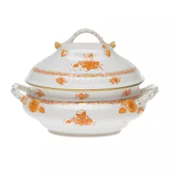 OVAL SOUP TUREEN WITH LID,...