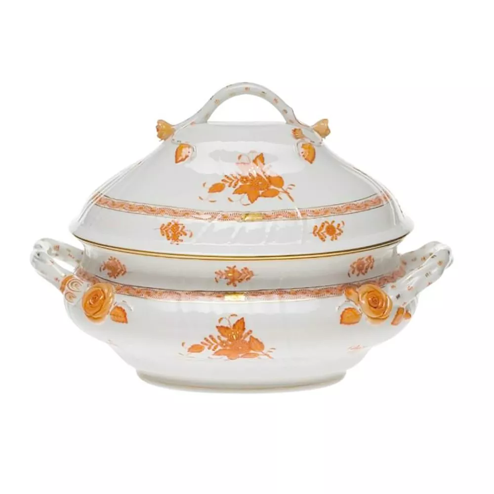 OVAL SOUP TUREEN WITH LID, APPONYI