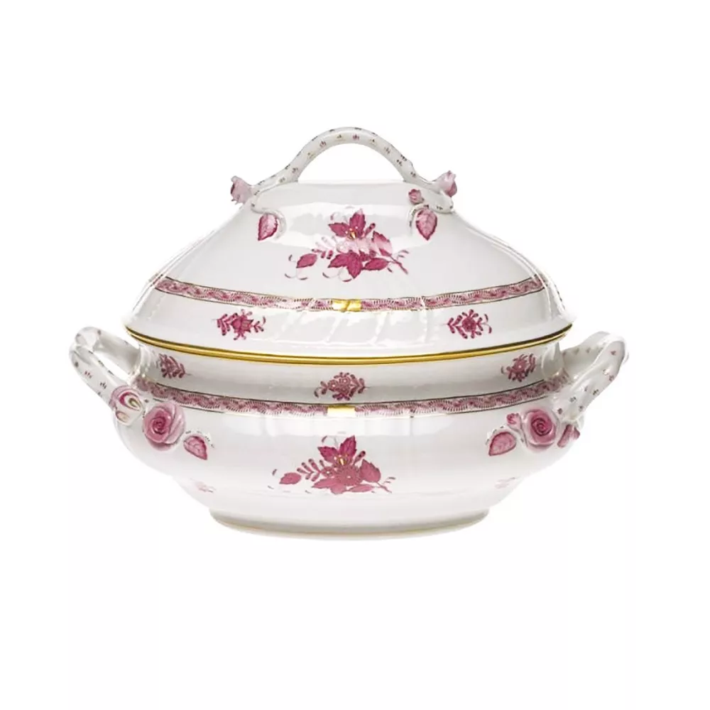 OVAL SOUP TUREEN WITH LID, APPONYI