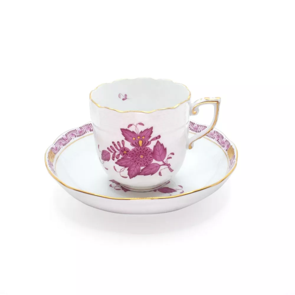 COFFEE CUP WITH SAUCER, APPONYI