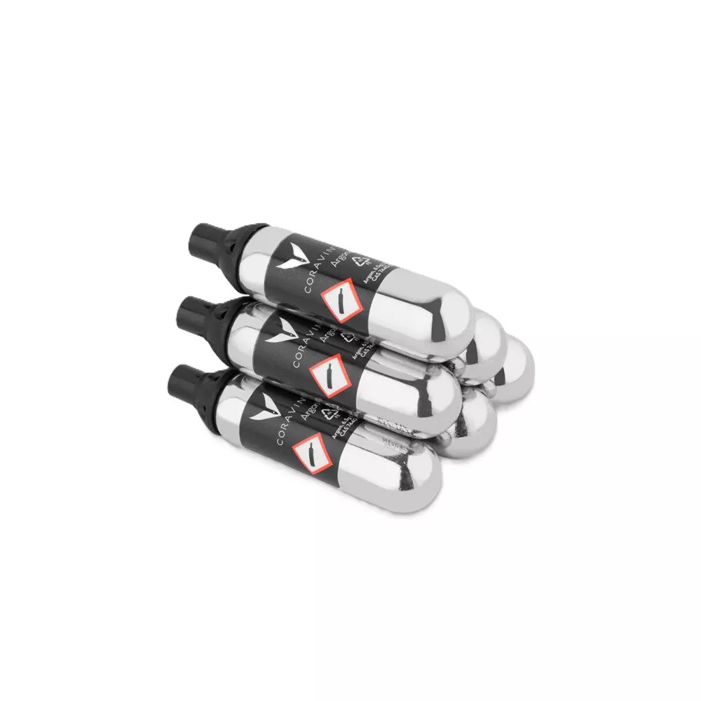 CORAVIN PURE ARGON CAPSULES, 6 PIECES