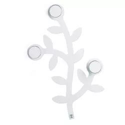 WHITE CLOTHES HANGER,...