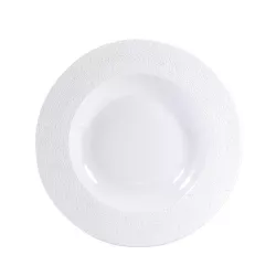 RIM SOUP PLATE 23 CM, ECUME...