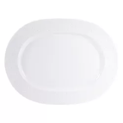 OVAL PLATTER 43 CM, WHITE...