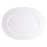 VASSOIO OVALE 43 CM, ECUME BIANCO