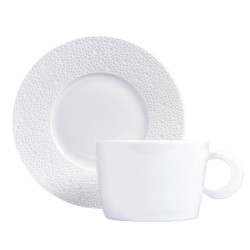 BREAKFAST CUP WITH SAUCER,...
