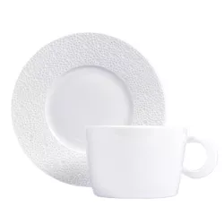 BREAKFAST CUP WITH SAUCER,...