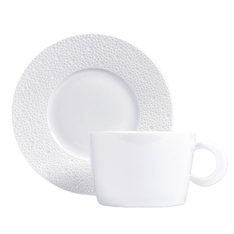 BREAKFAST CUP WITH SAUCER, ECUME 0733 / 83