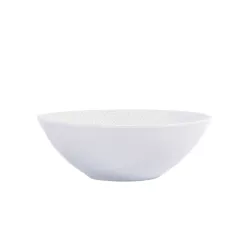 CEREAL BOWL, WHITE ECUME