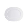 OVAL TRAY 30 CM, WHITE ECUME