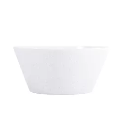 SALAD BOWL 28 CM, WHITE ECUME