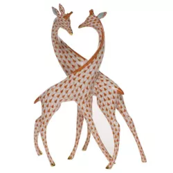 PAIR OF GIRAFFES RED 15283 VH