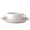 CREAMSOUP CUP WITH SAUCER SUOMI WHITE 17000/800001/10420