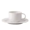 COFFEE CUP WITH SAUCER SUOMI WHITE 17000/800001/14721-14722