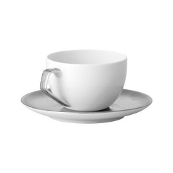 COFFEE CUP WITH SAUCER TAC SKIN PLATIN 11280/403239/14715