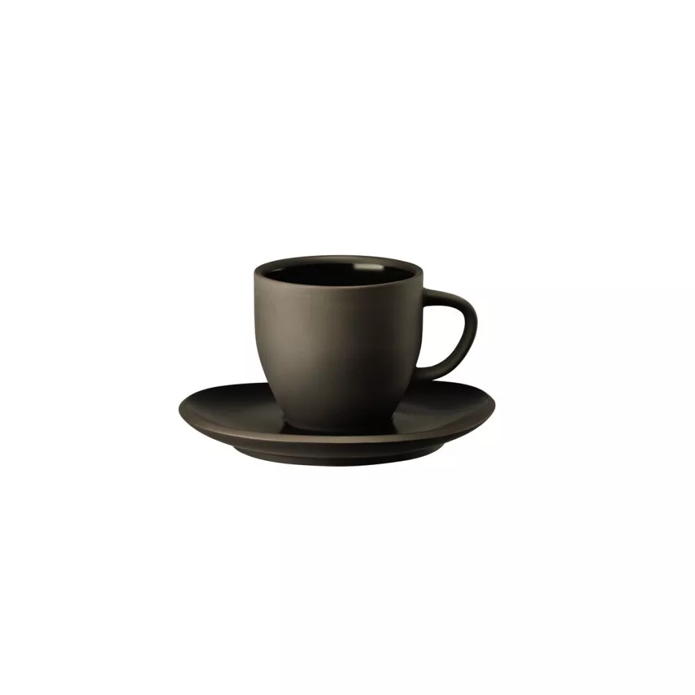 TAZZA CAFFE CON PIATTINO JUNTO SLATE GREY 21540-405251-64717